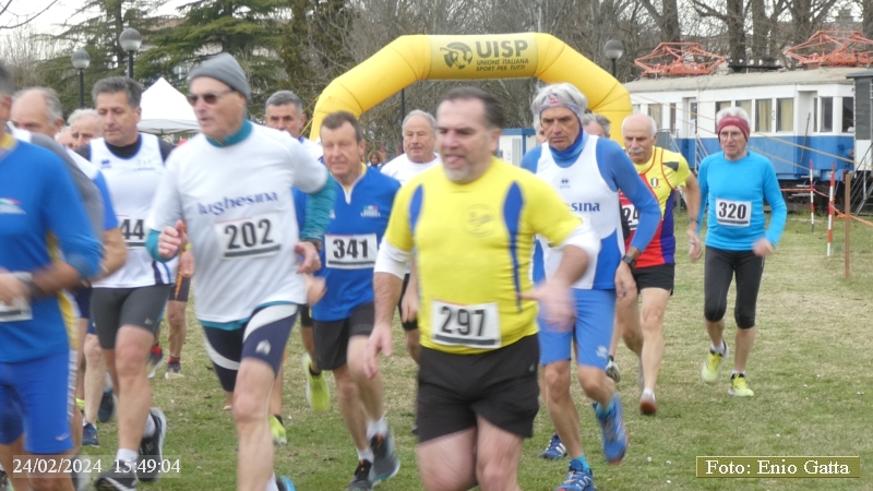 Mezzano: Cross Provinciale UISP 2024 - prova 2 di 6 - 24 febbraio 2024